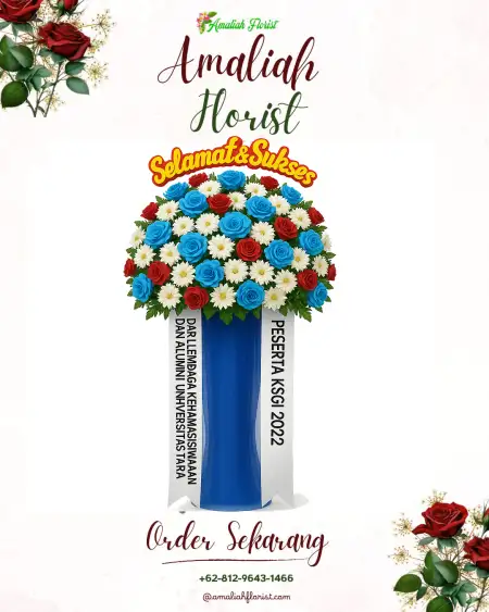 Standing Flowers Gedung Wedding Bekasi